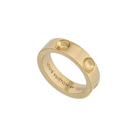 louis vuitton gold ring women's|lv ring size chart.